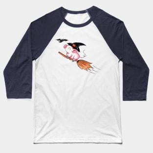 Pigs Fly in Salem Baseball T-Shirt